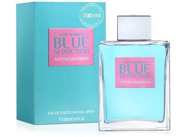 PERFUME ANTONIO BANDERAS BLUE SEDUCTION MUJER EDT 200 ML - 1