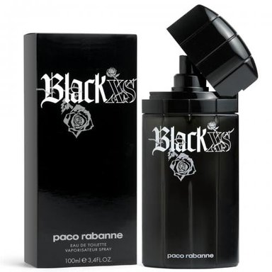 PERFUME PACO RABANNE XS BLACK HOMBRE EDT 100 ML FORMATO ANTIGUO - 1
