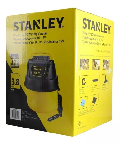 ASPIRADORA STANLEY SECO Y MOJADO 12V DC AUTOMÓVIL - 3