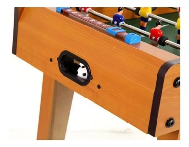 TACA TACA DE MADERA NIÑOS CON PATAS MESA DE FUTBOL - 4