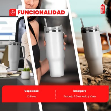 VASOTERMICO MUG 1.2L INOXIDABLE FRIO CALOR - 4