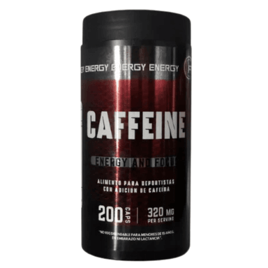 CAFEÍNA CAFFEINNE SPORT 320MG 200 CÁPSULAS FNL - 1