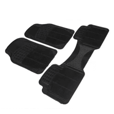 ALFOMBRAS GOSHGG PISO DE GOMA PARA AUTO UNIVERSAL NEGRO - 1