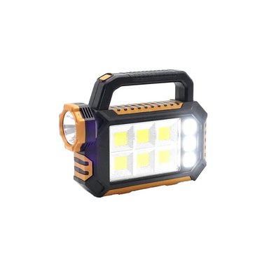 LINTERNA SOLAR LED GOSHGG NEGRO PARA ACAMPAR RECARGABLE USB - 2