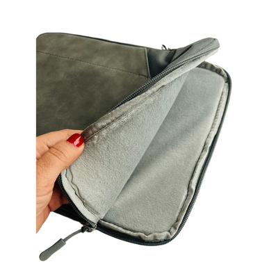 FUNDA BOLSO PARA TABLET - IPAD 11 PULGADAS ACOLCHADA GRIS - 4