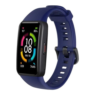 CORREA RELOJ REPUESTO SILICONA HUAWEI HONOR BAND 6/ BAND 6 AZUL - 1