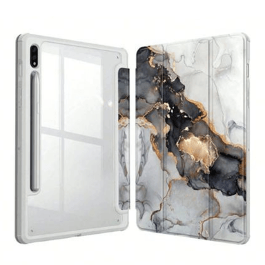 FUNDA SMART COVER PARA TABLET SAMSUNG S9 FE 10.9 MARMOL GRIS - 1