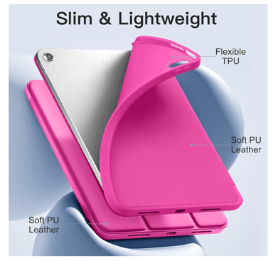CARCASA SMART COVER RANURA PARA IPAD AIR 11 M3 2025 FUCSIA - 2