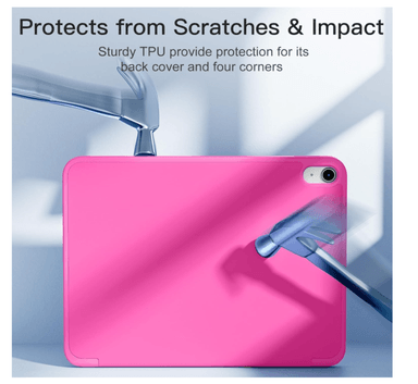 CARCASA SMART COVER RANURA PARA IPAD AIR 11 M3 2025 FUCSIA - 3