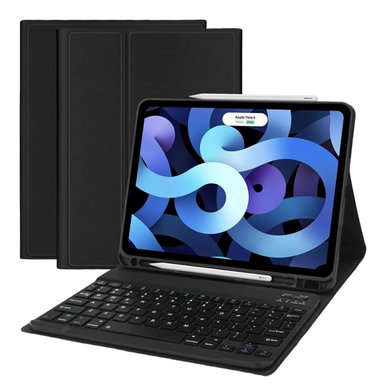 FUNDA CON TECLADO NEGRO PARA IPAD AIR 11 M3 2025 - 5