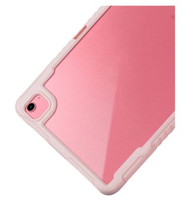 CARCASA PROTECTORA CON SOPORTE PARA IPAD AIR 13 M2 ROSADO - 2