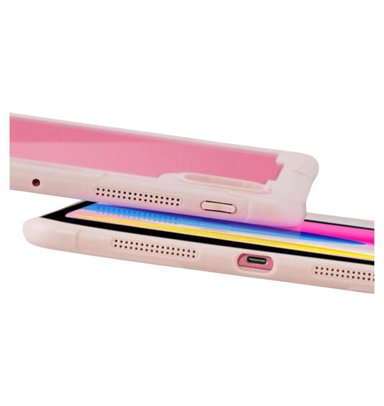 CARCASA PROTECTORA CON SOPORTE PARA IPAD AIR 13 M2 ROSADO - 3