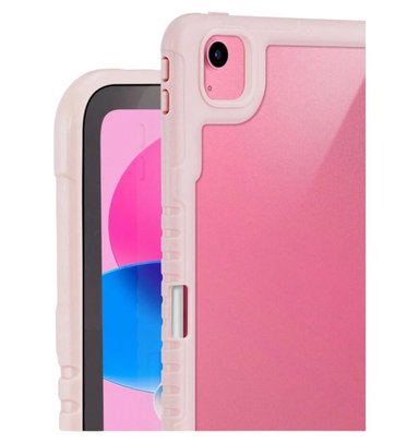 CARCASA PROTECTORA CON SOPORTE PARA IPAD AIR 13 M2 ROSADO - 5
