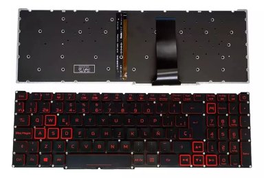 TECLADO PARA ACER NITRO 5 AN515 54 55 43 / AN715-51 ESPAÑOL - 1