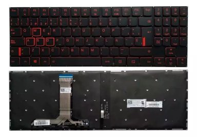 TECLADO PARA LENOVO LEGION Y520 Y720 15IKB 15IKBN ESPAÑOL - 1