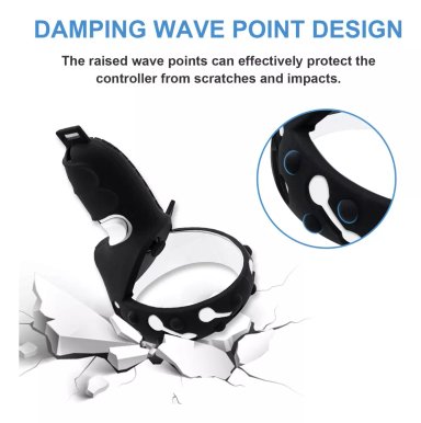 FUNDA GRIPS PARA MANDOS OCULUS QUEST 2 + CORREA AJUSTABLES - 5
