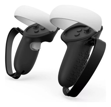 COVER GRIPS PARA MANDOS OCULUS QUEST 2 + CORREA AJUSTABLES - 1