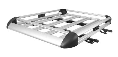 PARRILLA AUTO TECHO 130 CM X 90CM + BARRAS PORTAEQUIPAJE - 1