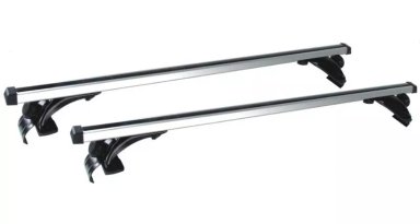BARRA PORTAEQUIPAJE AUTO SEDAN ALUMINIO 120 CMS AUTOCARS - 1