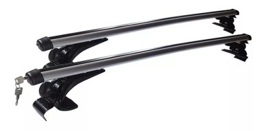 BARRA PORTAEQUIPAJE UNIVERSAL ALUMINIO 120 CMS ALTA CALIDAD - 1