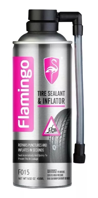 SELLADOR E INFLADOR DE EMERGENCIA 450 ML FLAMINGOCHILE - 1