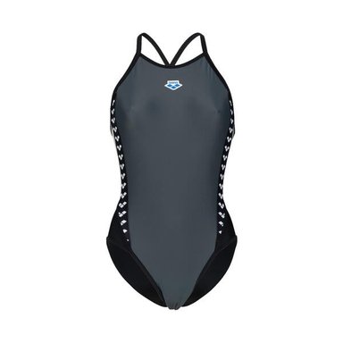 TRAJE DE BAÑO MUJER CLASSIC ICON GRIS ARENA - 1