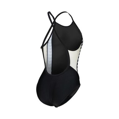 TRAJE DE BAÑO MUJER CLASSIC ICON GRIS ARENA - 2