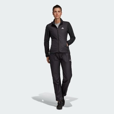 CHAQUETA WINDFLEECE NEGRA MUJER NUEVA & ORIGINAL ADIDAS - 6