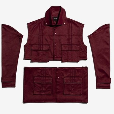 CHAQUETA IVY PARK BURDEO MUJER NUEVA & ORIGINAL ADIDAS - 2