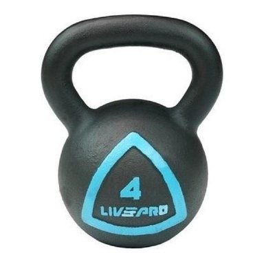 PESA RUSA KETTLEBELL 4 KG NUEVA & ORIGINAL LIVE PRO - 1