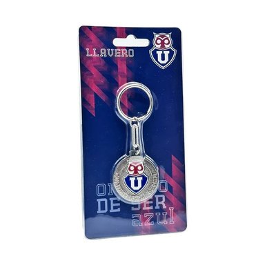 LLAVERO 2024 UNIVERSIDAD DE CHILE REDONDO NUEVO MILLED - 1