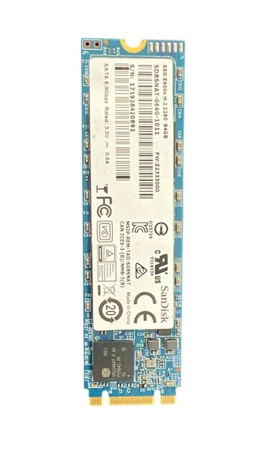 DISCO SSD M.2 SATA 64 GB SANDISK SSD GRADO A - 3