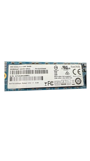 DISCO SSD M.2 SATA 64 GB SANDISK SSD GRADO A - 5