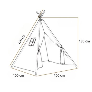 CARPA TIPI FIGLIO VIOLETA PARA NIÑOS. 160 CM. MORADA - 3
