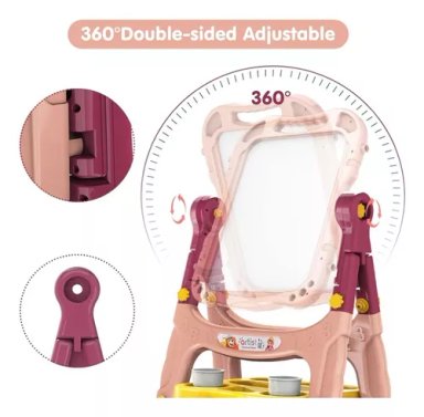PIZARRA DOBLE MAGNETICA PARA NIÑOS TABLERO DE DIBUJO 35PCS - 5