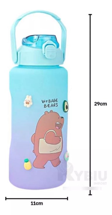 PACK BOTELLA 2LT MOTIVACIONAL Y TERMO DIGITAL INTELIGENTE - 1