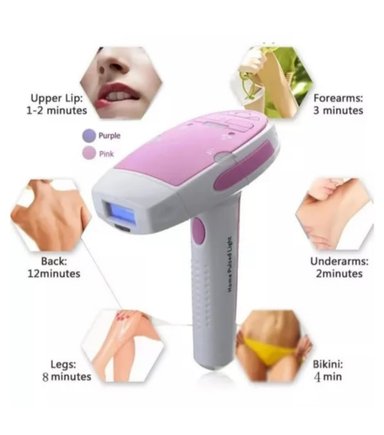 DEPILADORA NEWVANA LASER 3 EN 1 ANTI EDAD - 3