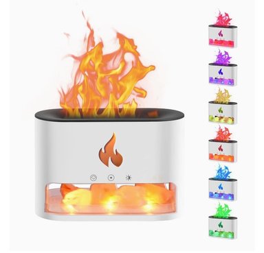 HUMIFICADOR DE AROMATERAPIA DISEÑO DE FUEGO DIFUSOR DE ACEITE - 1