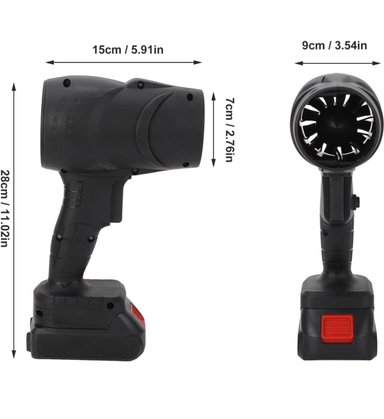 SOPLADOR AIRE INALAMBRICO RECARGABLE + 2 BATERIAS DE 48V - 3