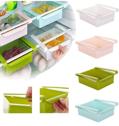 PACK DE 4 BANDEJAS ORGANIZADORAS PARA REFRIGERADOR - 1
