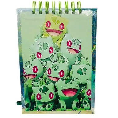 CROQUERA A5 HOJAS LISAS BLANCAS POKÉMON BULBASAUR - 3