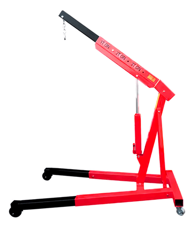 TECLE GRUA PLUMA HIDRAULICO 3 TONELADAS DESMONTABLE AUTO - 8