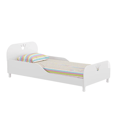 MINI CAMA KIDSCOOL MOD PRINCIPE BRILLANTE MDF BLANCO - 1