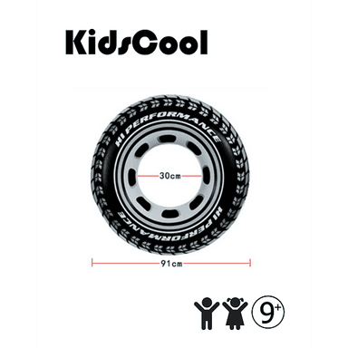 FLOTADOR KIDSCOOL INFLABLE TIRE 91 CM INFANTIL - 4