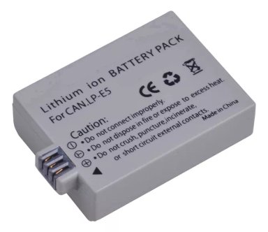 BATERÍA LP-E8 LPE8 ALTERNATIVA CANON T2I T3I T4I T5I - 1