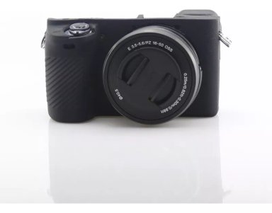 FUNDA SILICONA PARA SONY A6500 COLOR NEGRO - 1