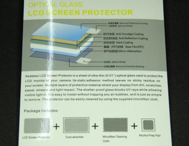 PROTECTOR PANTALLA VIDRIO TEMPLANO PARA SONY A6500 - 4