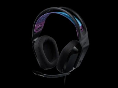 HEADSET LOGITECH GAMING G335 WIRED BLACK - 1
