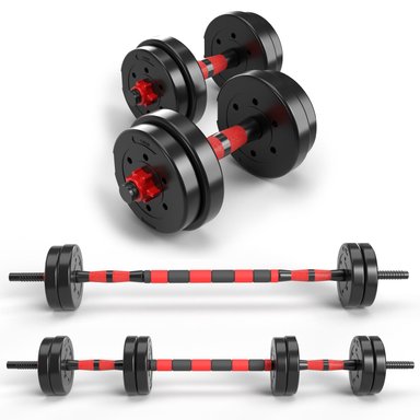 SET MANCUERNAS PVC 10 KG FITMAX - 1