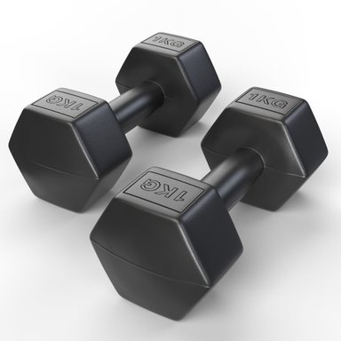 PAR MANCUERNAS PE 1 KG TEN SERIES - 1